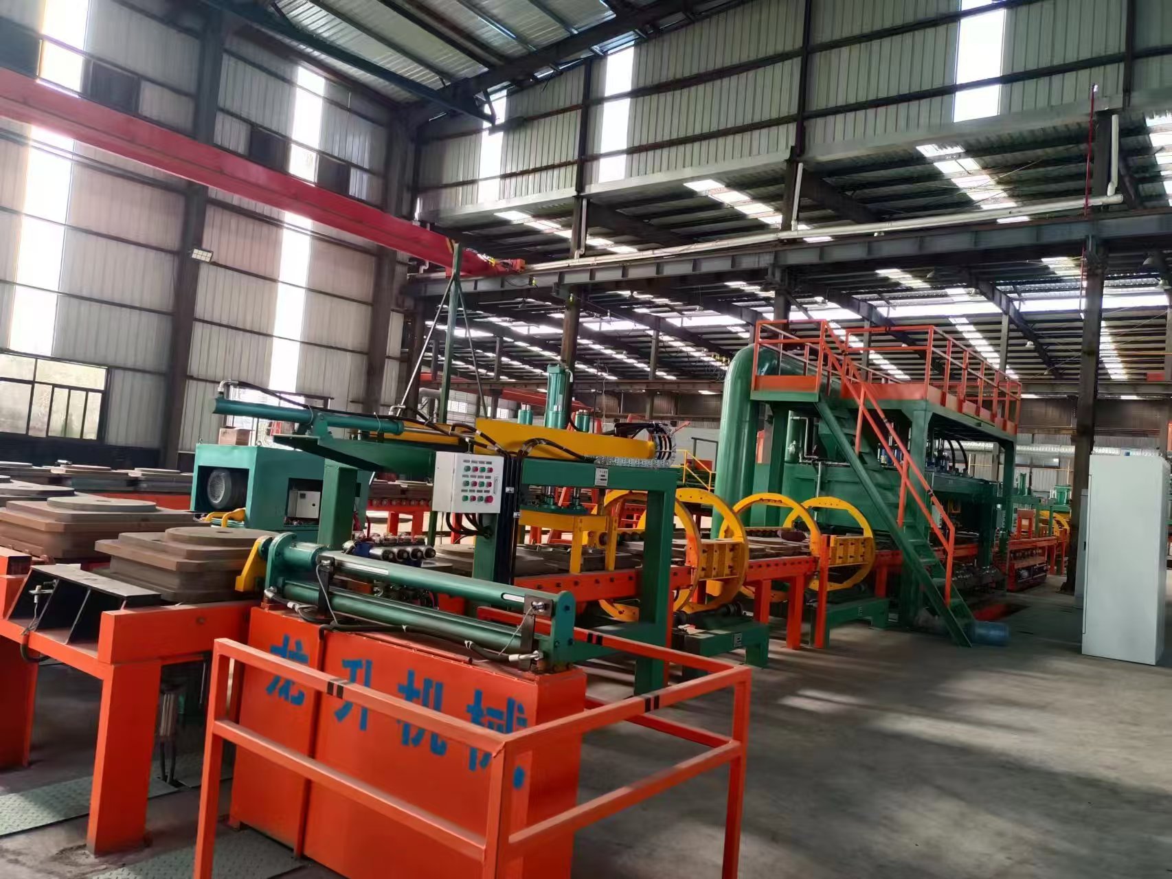 Iron mold sand casting ball production line